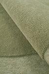 Asymmetrical Moss 100% NZ Wool Rug