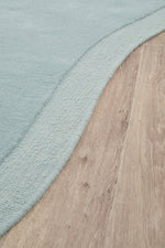 Asymmetrical Sky 100% NZ Wool Rug