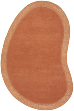 Asymmetrical Spice 100% NZ Wool Rug