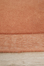 Asymmetrical Spice 100% NZ Wool Rug