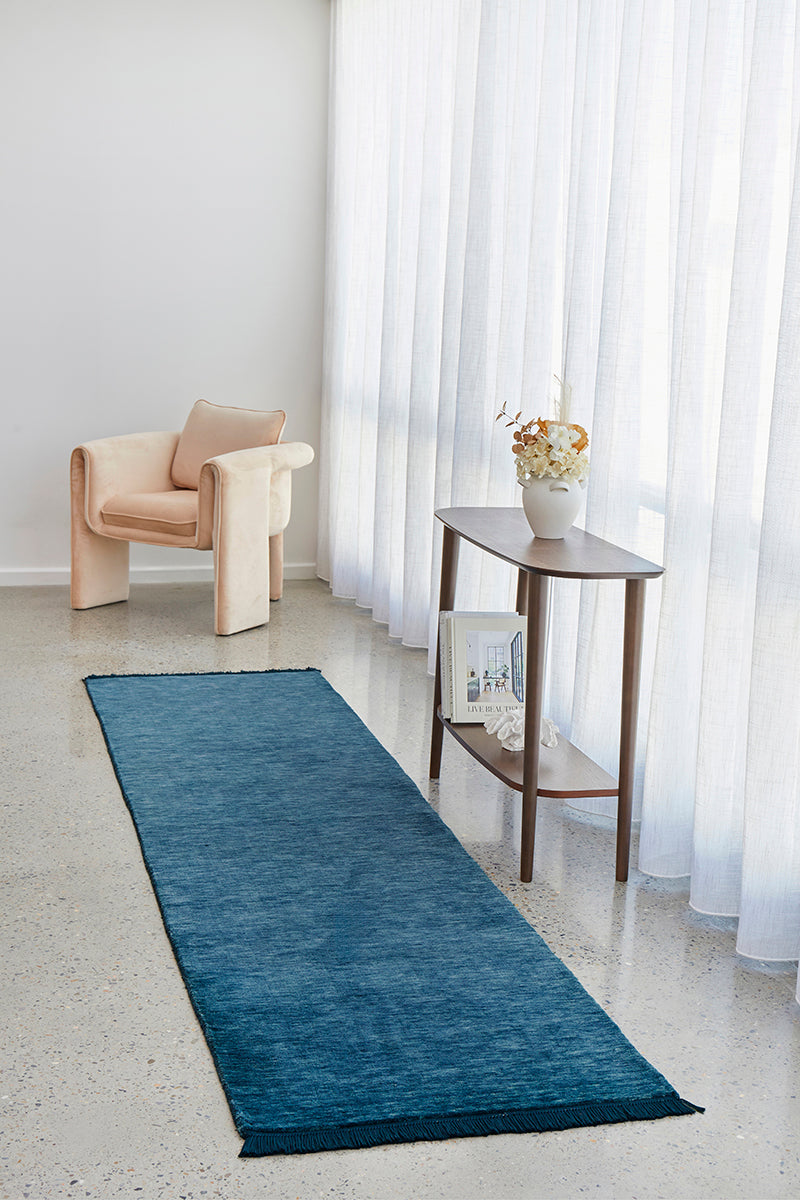 Refined Loom Kinship Navy Runner Rug