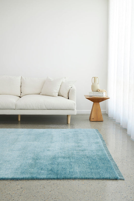 Refined Loom Kinship Sky Blue Rug