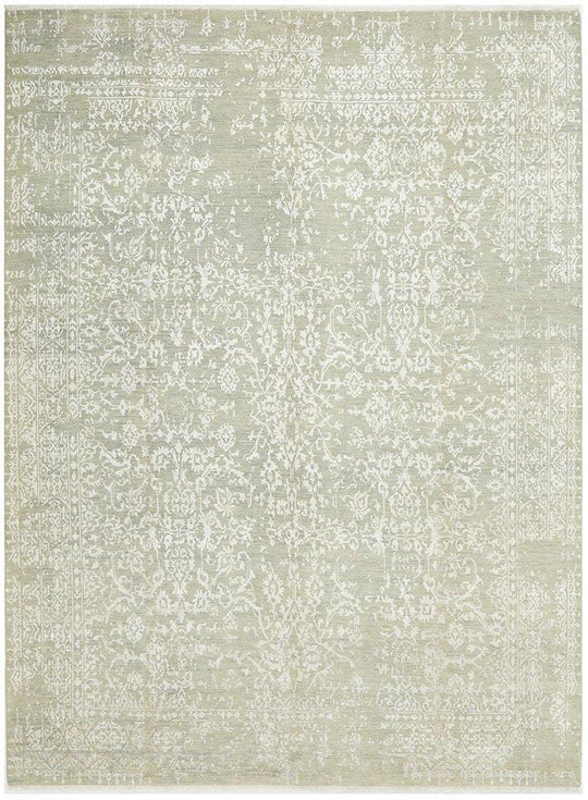 INDIAN HANDMADE FINE WOOL  RUG -347X275CM