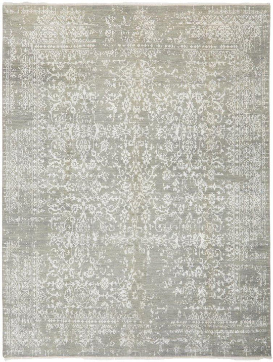 INDIAN HANDMADE FINE WOOL  RUG -375X275CM