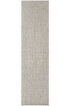 Hand Loomed Wool and Jute Begie Rug-