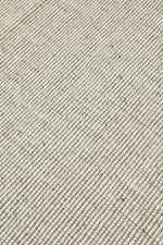 Hand Loomed Wool and Jute Begie Rug-