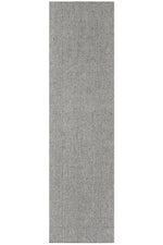 Hand Loomed Wool and Jute Graphite Rug-