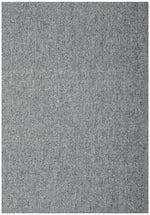 Hand Loomed Wool and Jute Graphite Rug-