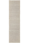 Hand Loomed Wool and Jute Cream Rug-