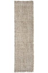 Hand Loomed Jute Silver Rug-