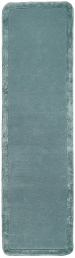 Hand-Tufted NZ Wool & Viscose Blue Rug
