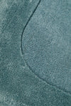 Hand-Tufted NZ Wool & Viscose Blue Runner Rug