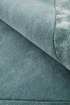 Hand-Tufted NZ Wool & Viscose Blue Runner Rug