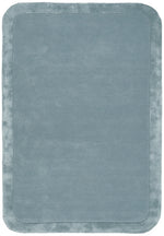 Hand-Tufted NZ Wool & Viscose Blue Rug