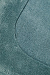 Hand-Tufted NZ Wool & Viscose Blue Rug
