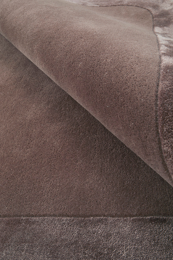 Hand-Tufted NZ Wool & Viscose Grape Runner Rug