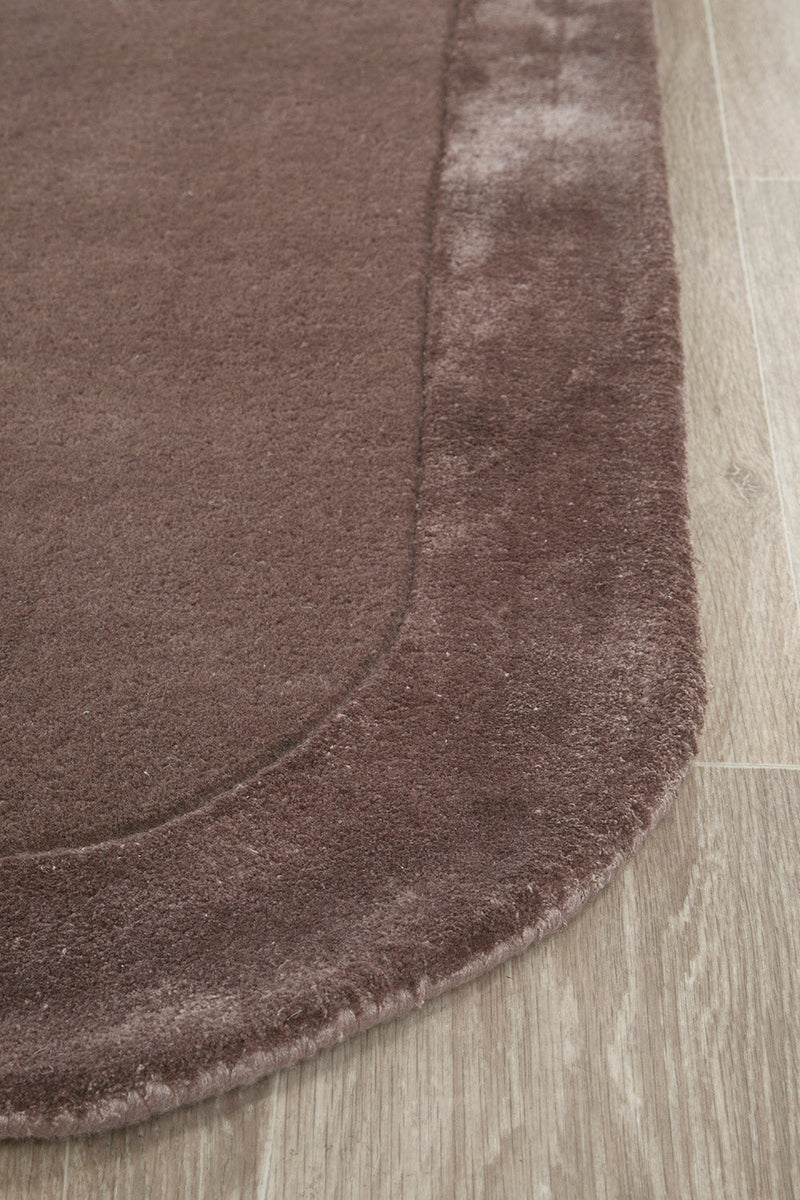 Hand-Tufted NZ Wool & Viscose Grape Rug