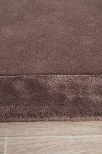 Hand-Tufted NZ Wool & Viscose Grape Rug
