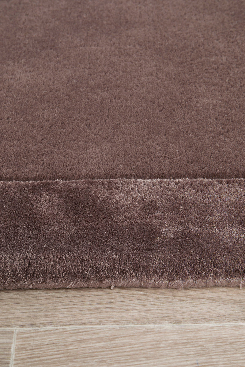 Hand-Tufted NZ Wool & Viscose Grape Rug