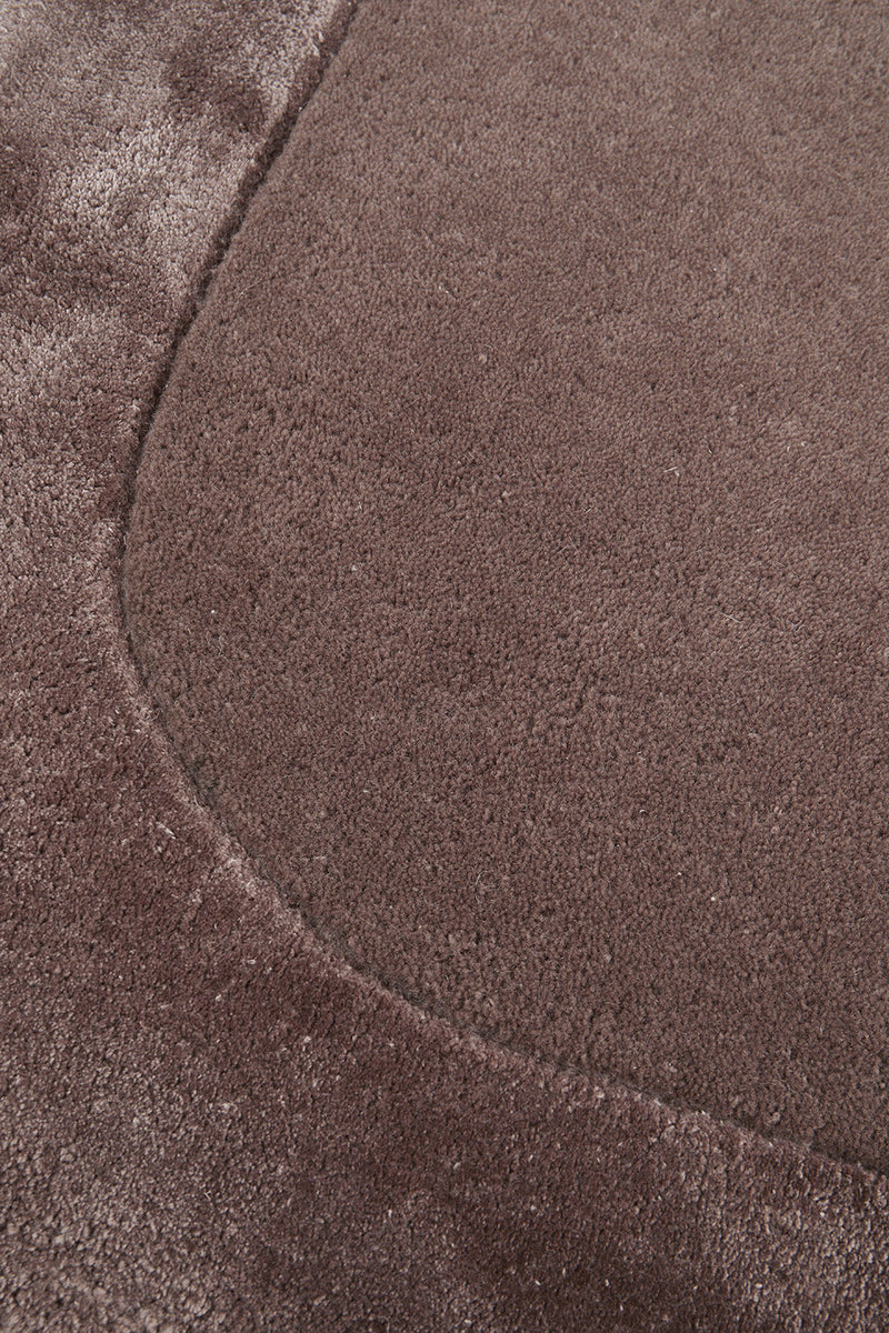 Hand-Tufted NZ Wool & Viscose Grape Rug