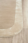Hand-Tufted NZ Wool & Viscose Husk Runner Rug