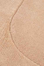 Hand-Tufted NZ Wool & Viscose Nude Runner Rug