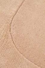 Hand-Tufted NZ Wool & Viscose Nude Rug