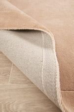Hand-Tufted NZ Wool & Viscose Nude Rug