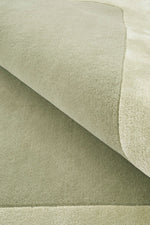 Hand-Tufted NZ Wool & Viscose Rug Sage Runner Rug