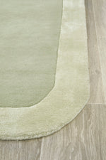 Hand-Tufted NZ Wool & Viscose Sage Rug