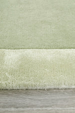 Hand-Tufted NZ Wool & Viscose Sage Rug