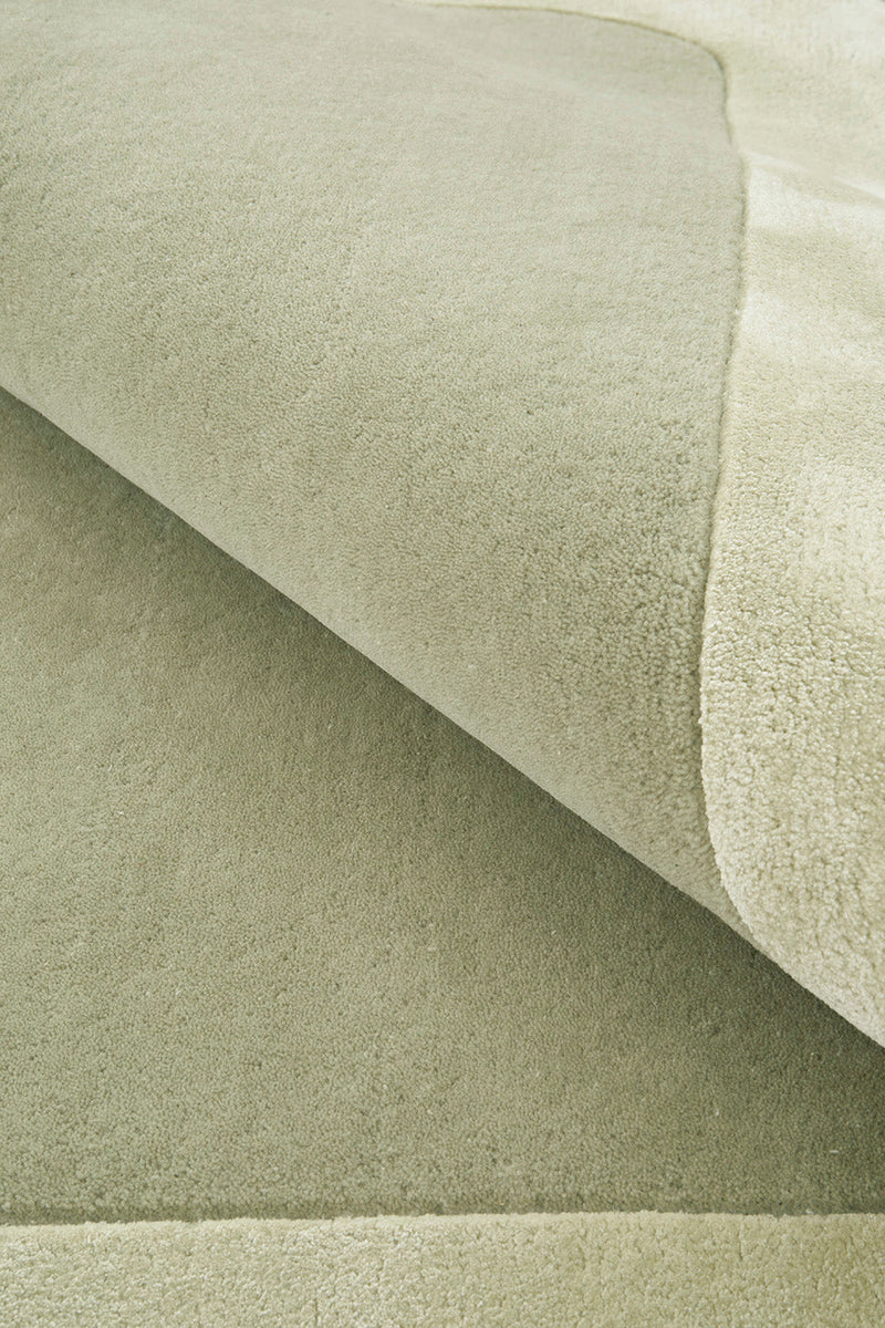 Hand-Tufted NZ Wool & Viscose Sage Rug
