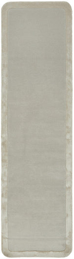 Hand-Tufted NZ Wool & Viscose Silver Rug
