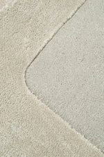Hand-Tufted NZ Wool & Viscose Silver Runner Rug