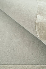 Hand-Tufted NZ Wool & Viscose Silver Runner Rug
