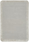 Hand-Tufted NZ Wool & Viscose Silver Rug