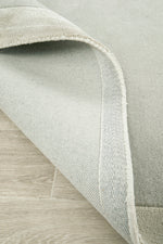 Hand-Tufted NZ Wool & Viscose Silver Rug