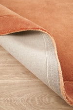Hand-Tufted NZ Wool & Viscose Spice Runner Rug