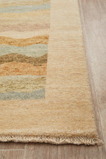 INDIAN HAND KNOTTED CHOBI RUG 443X73CM