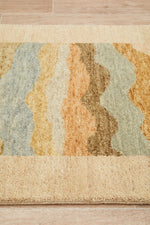 INDIAN HAND KNOTTED CHOBI RUG 443X73CM