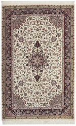 INDIAN HAND KNOTTED PERSIAN DESIGN-200X117CM