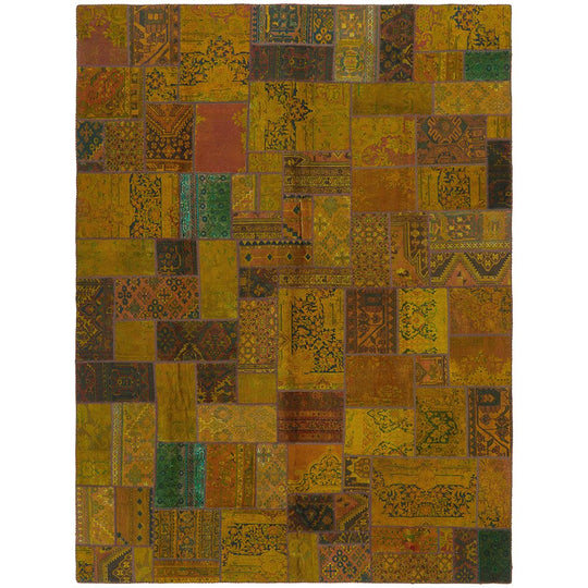 HANDMADE PERSIAN K PATCH WORK kILIM-403X300 CM