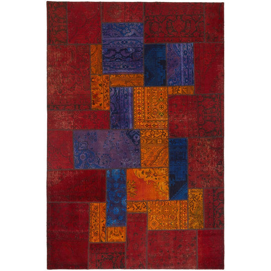 HANDMADE PERSIAN K PATCH WORK  301X198 CM