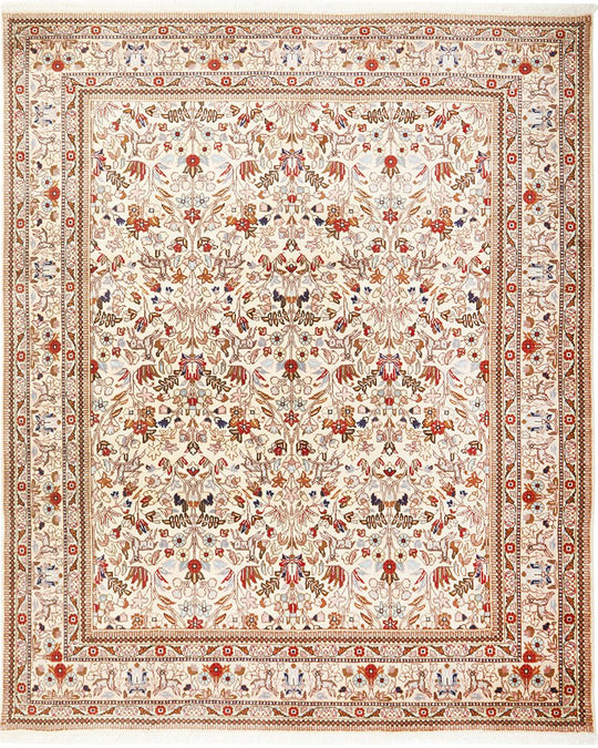 Hand Knotted Pure Wool Tabatabaee Rug 250X204CM
