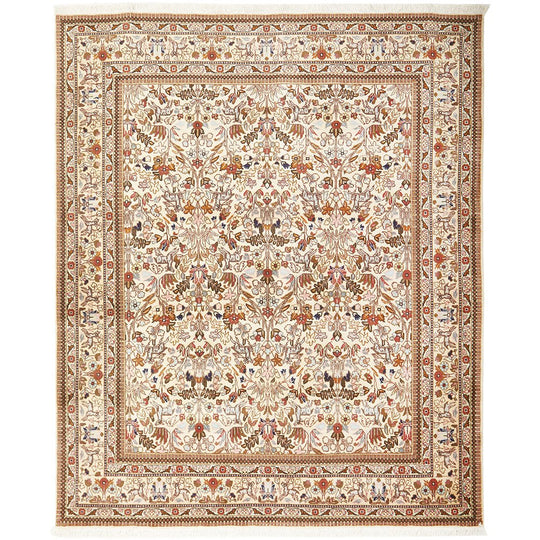 HAND KNOTTED PURE WOOL TABATABAEE 246X204CM