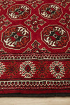 HAND KNOTTED PERSIAN TORKAMAN RUG 195X130 CM