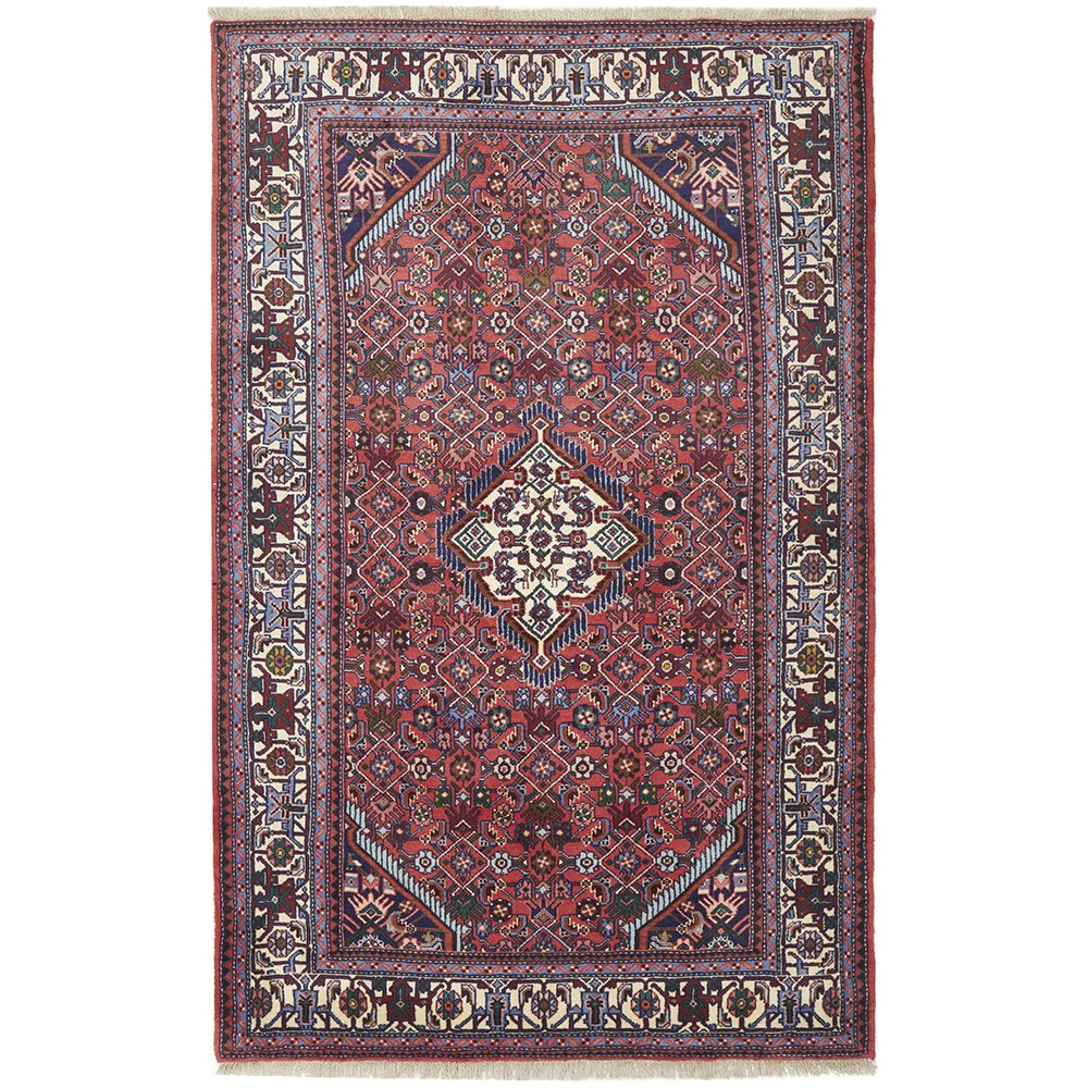HAND KNOTTED PURE WOOL ASAD ABAD 205X160 CM