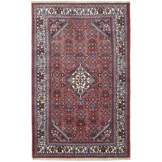 HAND KNOTTED PURE WOOL ASAD ABAD 205X160 CM