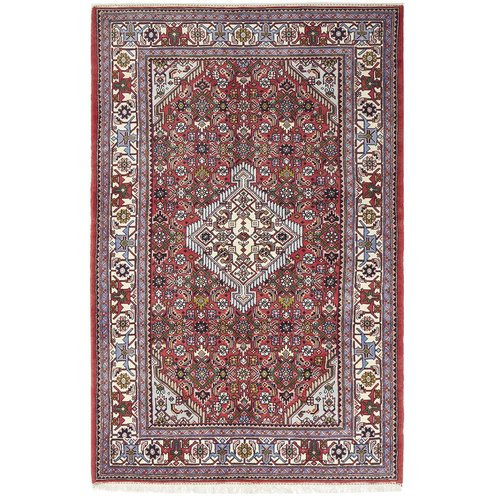 HAND KNOTTED PURE WOOL ASAD ABAD 200X125 CM