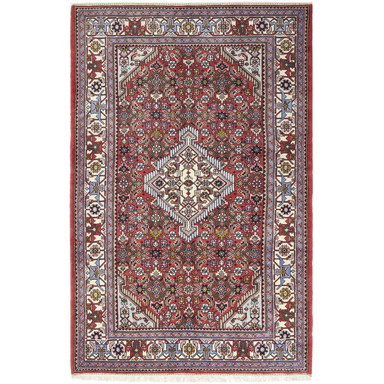 HAND KNOTTED PURE WOOL ASAD ABAD 200X125 CM